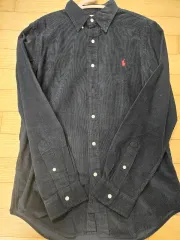 POLO RALPH LAUREN ポロラルフローレン コーデュロイシャツ ブラック M 新品