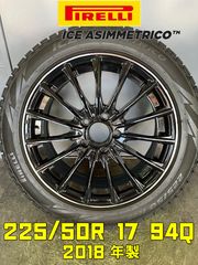 ピレリ PIRELLI ICE ASIMMETRICO スタッドレスタイヤ 4本セット 