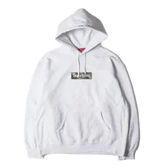 Supreme シュプリーム パーカー アッシュグレー サイズ:L | 23AW カモフラージュ BOXロゴ スウェットパーカー Box Logo Hooded Sweatshirt | 長袖 トップス 【メンズ】【中古】