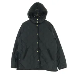 B:MING by BEAMS ビーミングバイビームス 長袖 キルティングジャケット S ブラック フード取り外し可 レディース 古着