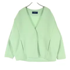 SHIPS シップス 長袖 ジャケット ONE SIZE ライトグリーン レディース 古着