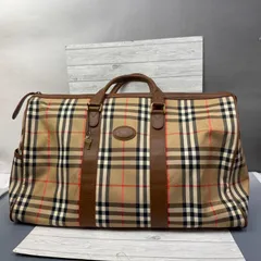 DA1702 バーバリー　Burberry  ノバチェック　大型ボストンバッグ