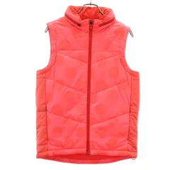 NIKE ナイキ ドット柄 中綿ベスト XS ピンク系 メンズ 古着