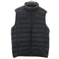 UNIQLO ユニクロ ウルトラライト コンパクト ダウンベスト M ブラック 収納袋付き メンズ 古着