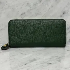 新品 未使用 BARCOS バルコス ラウンドファスナー 長財布 グリーン 緑