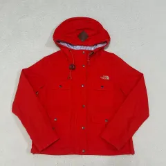 85 THE NORTH FACE ザノースフェイス ポケット フード ウィンドブレーカー ジャケット 1104