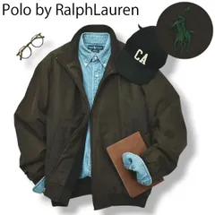 90sヴィンテージ Polo ラルフローレン スウィングトップ M カーキ