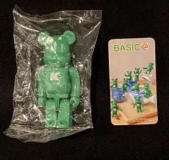 MEDICOMTOY BE@RBRICK BASIC(K) 緑 100% シリーズ6