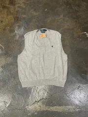ポロ ラルフローレン Vネック ニット ベスト XL