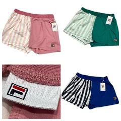 【新品タグ付き】 FILA フィラ ショートパンツ 吸水速乾 UVカット VL2433 レディース 刺繍ロゴ テニス スポーツ ポリエステル100％