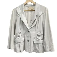 ROSSA(ロッサ) ジャケット サイズ44 L レディース - ライトグレージュ 長袖/春/秋