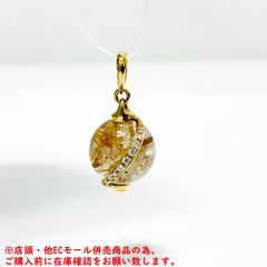 値下げ延長 約2ctブラウンダイヤモンド K18YG GSTV ペンダントトップ