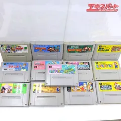 ジャンク 希少 SFC スーパーファミコン ソフト 13点セット ぷよぷよ マリオ 他 公田店
