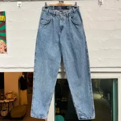 Levis シルバータップ ウォッシュ デニム バギー パンツ 28x32