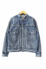 new manual ほぼ新品　デニムジャケット（パンツ別途出品） New ManualへのGQ SHOP別注デニムが完成。ここでしか買うことの