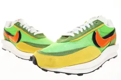 ナイキ NIKE × SACAI LD WAFFLE GREEN GUSTO SAFETY ORANGE 27cm BV0073-300 サカイ ワッフル グリーン ガスト セーフティ オレンジ 【ブランド古着ベクトル】【中古】▲250717