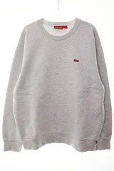 シュプリーム SUPREME 24AW SMALL BOX CREWNECK GREY L スモール ボックス クルーネック グレー 【ブランド古着ベクトル】【中古】☆AA★250922