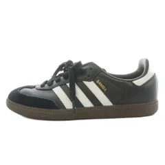 アディダスオリジナルス adidas originals サンバ Samba OG スニーカー シューズ ロゴ 24.0cm 黒 ブラック B75807 /AN10