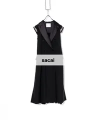 sacai 2021半袖 ロングワンピース sacai 2021半袖 ロングワンピース sacai 2021半袖 ロングワンピース