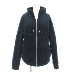 プーマ PUMA ジップアップパーカー フーディー 中綿 ｌ 紺 ネイビー /KE