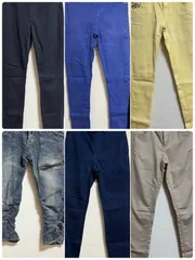 レディースパンツ 6本まとめ売り レギパン スキニー デニム カラーパンツ