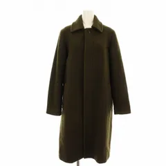 ズッカ zucca ソフトメルトン ZU53FA355 ステンカラーコート ロング ウール M カーキ /KU ■MUのサムネイル