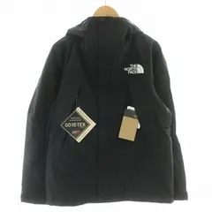 ザノースフェイス THE NORTH FACE マウンテンジャケット Mountain Jacket マウンテンパーカー ゴアテックス GORE-TEX タグ付き ロゴ刺繍 M 黒 ブラック NP61800 /MW ■GY18