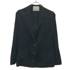 LANVIN ランバン ポリエステルテーラードジャケット ブラック 34