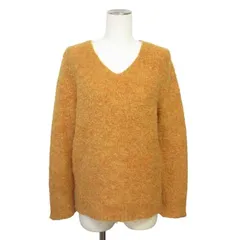 ルーニィ LOUNIE ニット セーター アルパカ メランジ F オレンジ