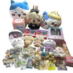 ★ ちいかわ グッズ  大量  70点 まとめ商品 宮城限定ストラップ 伏見稲荷缶バッジ ちいかわ ハチワレ うさぎ くりまんじゅう 4.0kg