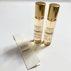 ★ COCO CHANEL ココ マドモアゼル ツイスト＆スプレイ 2個セット 香水 オードゥトワレット リフィル 20ml 箱あり 現状品 0.06kg
