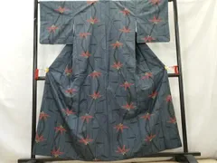 平和屋着物□本場大島紬 7マルキ 笹竹文 正絹 逸品 AABC7989cs - メルカリ