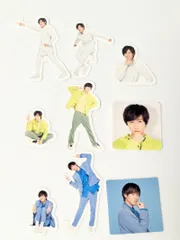 Snow Man 阿部亮平 フレークシール 9枚セット　ポートレートシリーズ 2021-2022-2023