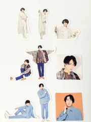 Snow Man 宮舘涼太 フレークシール 9枚セット　ポートレートシリーズ 2021-2022-2023