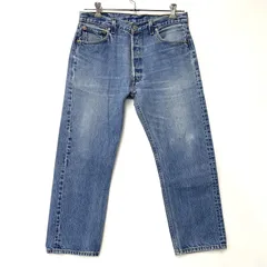 【中古品】Levi's リーバイス SMALL-E BUTTON FLY 501XX DENIM PANT 501-0000 ボタンフライ デニムパンツ USA製 刻印555 バレンシア工場  脇割 ジーンズ【157-251111-as-03-izu】
