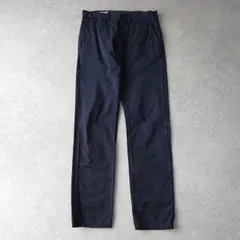 メゾン キツネ コットンパンツ ワークパンツ ネイビーのサムネイル