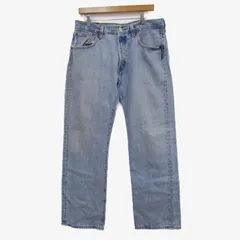 リーバイス デニムパンツ ジーンズ ジーパン 501 コットン ブランド ボトムス メンズ W34 L30サイズ ライトブルー Levi's 【中古】