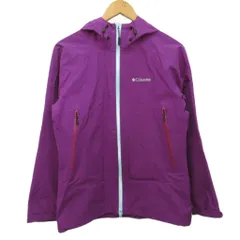 コロンビア Columbia マウンテンパーカ ナイロンジャケット フーデット  PL2430 紫 パープル M