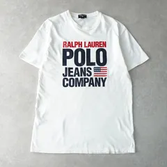 ポロ ラルフローレン ロゴ 半袖Tシャツ ホワイト