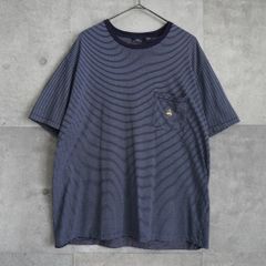 日本製 セリーヌ メンズ ボーダー ポケT 半袖 Tシャツ L - メルカリ