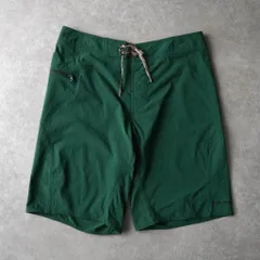 【NEW YEAR SALE 40%オフ 1/4(Sun)までの限定セール】パタゴニア ロゴ 刺繍 ハーフパンツ ショートパンツ グリーン