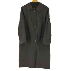 ユーズドフルギ USED古着 80S 裏地キルティング ラグランステンカラーコート メンズ 表記無 