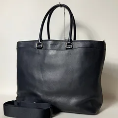 2510-177｜美品 ｜コーチ 2WAYトートバッグ レザー ブラック