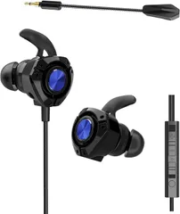 有線イヤホン 3.5mmジャック 通話可能 クリア通話 マイク付き 音量調節 ハンズフリー通話 インナーイヤー型