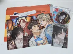 BOMTOON HOME パーティー 종가 ブレーカー (スナップパック + バッジ)