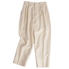 正規品 CLANE WOOL NYLON TUCK PANTS 2026SS - メルカリ