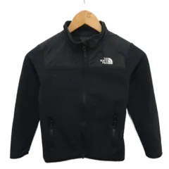 ザノースフェイス THE NORTH FACE ジップインマウンテンバーサマイクロジャケット フリースジャケット ボアジャケット 130cm 黒 ブラック NAJ72040 ■MET2