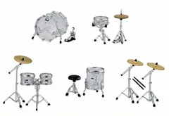 Pearl Drums Miniature Collection2 全5種セット BANDAI コンプリート
