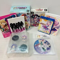 【2個セット】【ソフト無し】PSVita 神次元ゲイム ネプテューヌ PP 限定版 & PS3 神次元ゲイム ネプテューヌV 神限定版 AT4