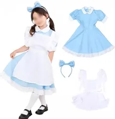 コスプレ メイド 女の子 子供 キッズ ハロウィン コミケ クリスマス イベント パーティー 仮装 発表会 